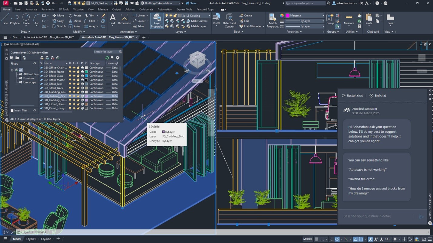 Tính năng mới của AutoCAD 2026